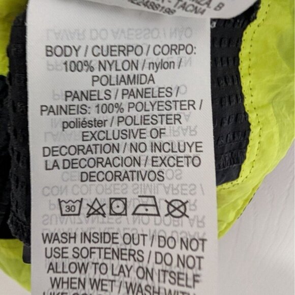 Nike 1/4 Zip Training Hoodie Mens Size Large Black Lightweight Hood Windbreaker - Picture 6 of 12